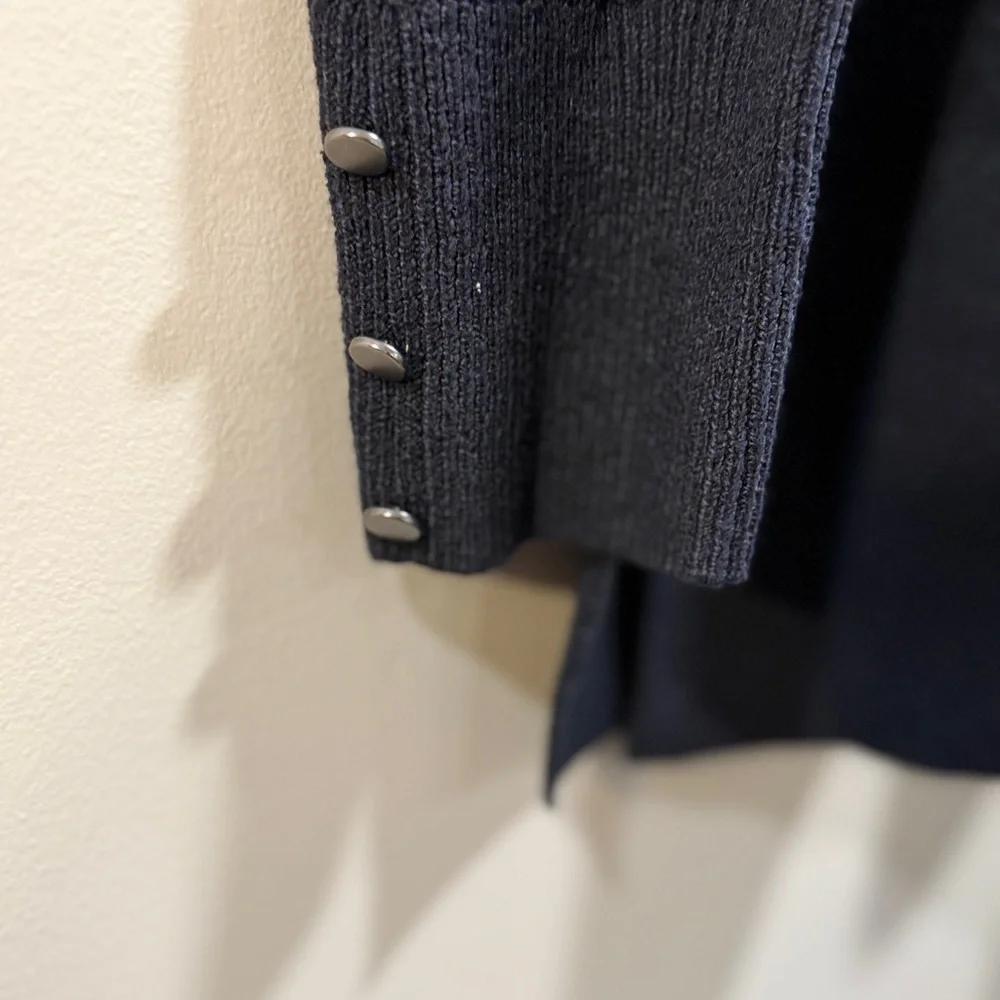 Lane Bryant Women's Multicolor Striped‎ Turtleneck Sweater Size 14/16 - Picture 3 of 10